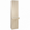 COLONNA a 2 ANTE con 1 cassetto OLMO CHIARO