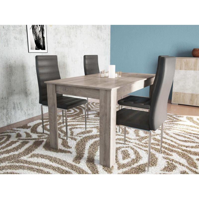 TAVOLO PEPPER ROVERE CHIARO