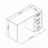 PORTA PC TOPAZ BIANCO