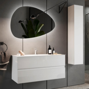 Zoom BAGNO SOSPESO CM 100 BIANCO LUCIDO RICCARDO