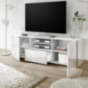 BASE TV GRANDE BIANCO LUCIDO GABRIELE