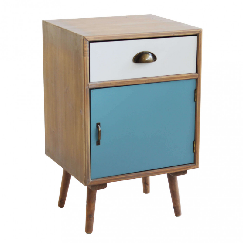 Mobiletto Calgary con cassetti stile moderno compatto e versatile