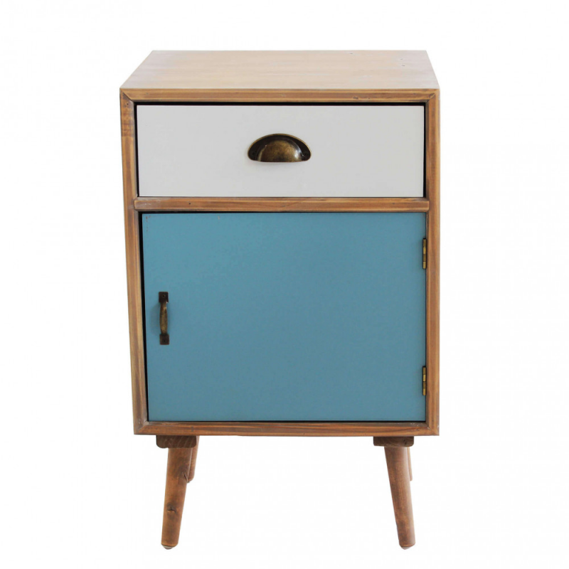 Mobiletto Calgary con cassetti stile moderno compatto e versatile