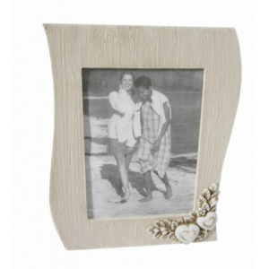Zoom PORTAFOTO SHABBY CHIC ONDA TORTORA 12 X 17