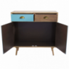 Mobiletto Surrey con cassetti stile country chic compatto