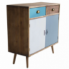 Mobiletto Surrey con cassetti stile country chic compatto
