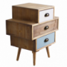 Mobiletto Victoria con cassetti stile shabby chic compatto