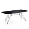 Tavolo / Scrivania Spillo Black Marble 189 X 100 X H11 Cm