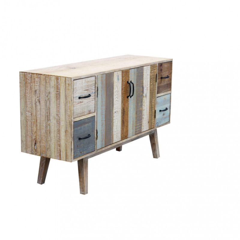 Mobile Fred moderno naturale per cucina soggiorno casa