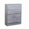Scarpiera Sally grigio chiaro moderna salvaspazio per bagno casa