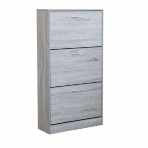 Scarpiera Vicky grigio chiaro moderna salvaspazio per bagno casa