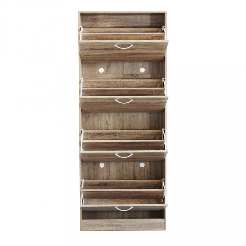 Scarpiera Wendy naturale moderna salvaspazio per bagno casa