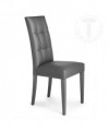 Sedia in pelle sintetica Dada - set da 2 grigio