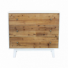 Mobile Barney bianco marrone moderno per camera da letto soggiorno