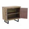 Mobile Benjamin legno acacia 2 ante 4 cassetti 110x45x80