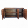 Mobile Bram 3 ante legno e metallo 150x40x86 cm