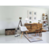 Mobile Bram 3 ante legno e metallo 150x40x86 cm
