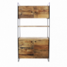 Mobile Dennis Cosma pino riciclato marrone vintage L99×P40×H190 cm — levantshop.live