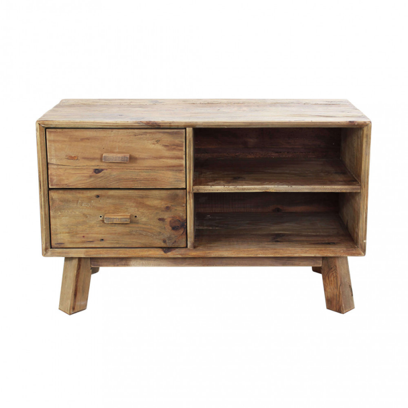 Mobile Elsdon legno mango marrone 90x40x80h