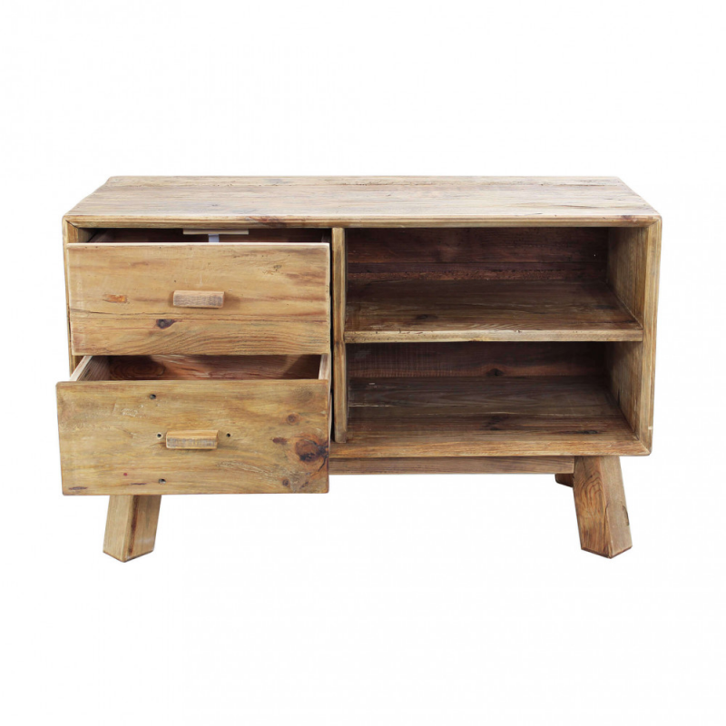 Mobile Elsdon legno mango marrone 90x40x80h