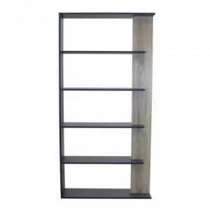 Zoom LIBRERIA ALISHA GRIGIA E NATURALE