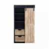 MOBILE LIBRERIA IN LEGNO E FERRO JAMAR