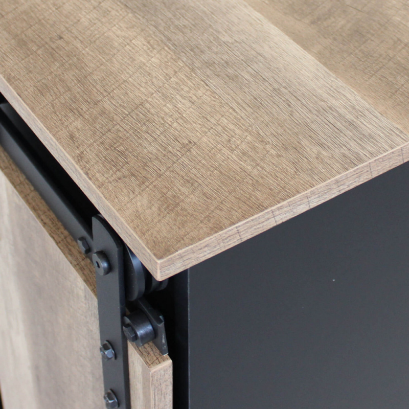 MOBILE LIBRERIA IN LEGNO E FERRO JAMAR