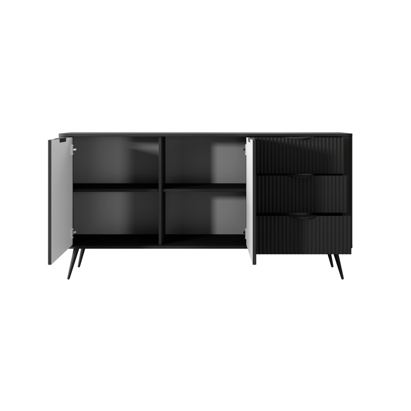 Madia Gretha Black 8 X 175 X 45 Cm