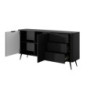 Madia Gretha Black 8 X 175 X 45 Cm