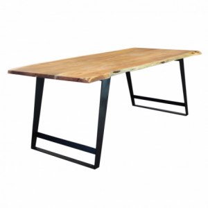 Tavolo Carlton 200x100 moderno fisso legno robusto per soggiorno