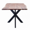 Tavolo Chase 180x90 moderno fisso legno robusto per soggiorno casa
