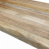 Tavolo Conrad 200x100 moderno fisso legno robusto per soggiorno casa