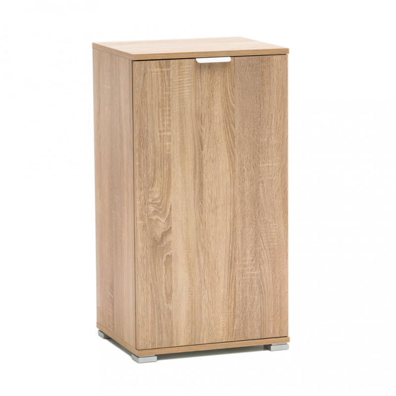 Mobiletto 1 anta naturale compatto pratico elegante per casa