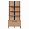 LIBRERIA SARDINIA ROVERE ARTIGIANO E NERO