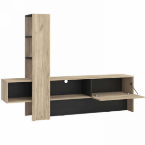 Zoom PORTATV ORENSE ROVERE GRIGIO E NERO