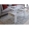 Tavolino Contenitore James Total White 84 X 54 X H.9,8 Cm
