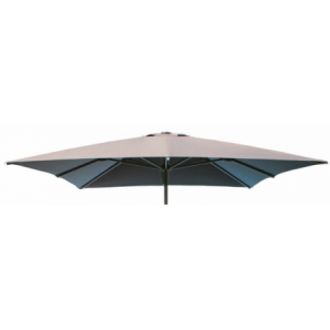 Telo Brian Tortora 3x3 ricambio ombrellone quadrato giardino