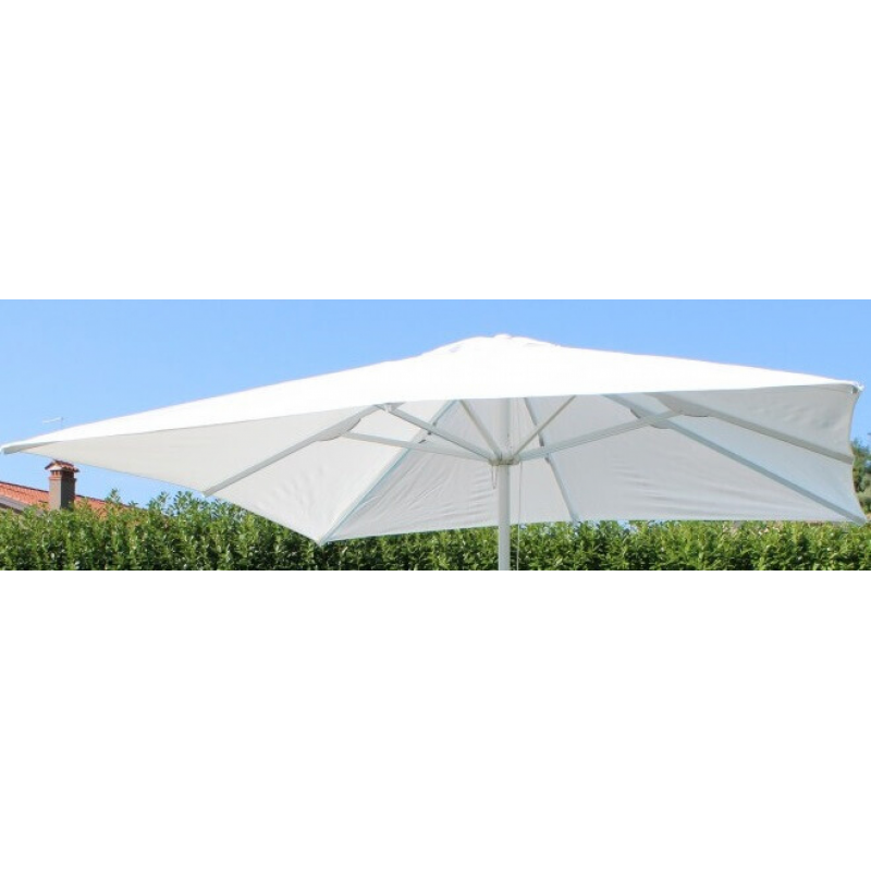 Telo Brian Bianco 3x4 ricambio ombrellone rettangolare giardino