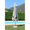 OMBRELLONE CRISTAL P/C ALLUMINIO 3 X 4