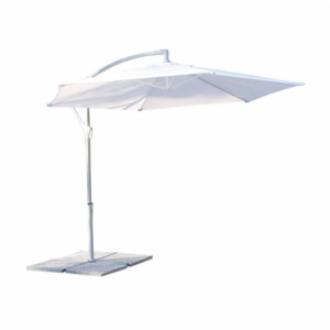 Zoom OMBRELLONE ERIS P/L Ø 3 BIANCO
