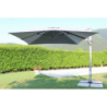 OMBRELLONE DARWIN GRIGIO P/L 3 X 3 TELO GRIGIO