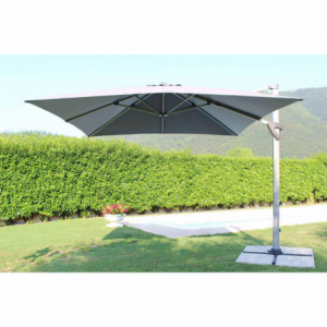 Zoom OMBRELLONE DARWIN GRIGIO P/L 3 X 4 TELO GRIGIO