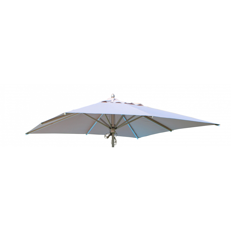 Telo Cristal P/C 3x3 ricambio ombrellone trasparente resistente