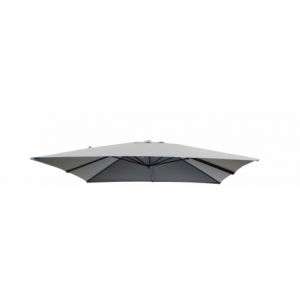 Telo Newton grigio 3x3 m ricambio ombrellone giardino resistente