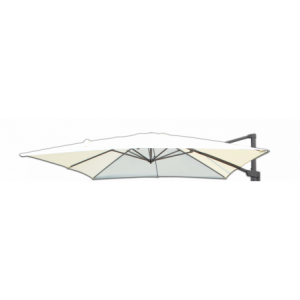 Telo Newton ecru 3x3 m ricambio ombrellone giardino resistente