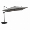 OMBRELLONE SATURNO ANTRACITE P/L 3 X 4 TELO GRIGIO