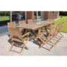 Poltrona Mirage Pieghevole in Legno per Esterno Giardino