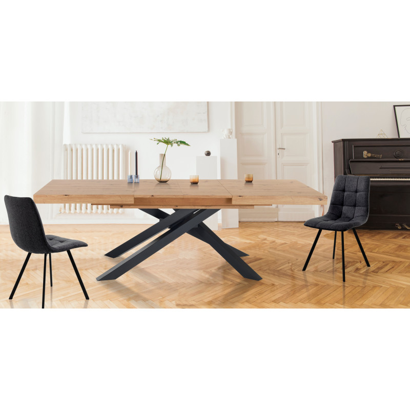 Tavolo Allungabile Helt Wood 168*97*17 Cm