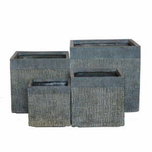 Set vasi Geraneo per esterno design moderno e resistente