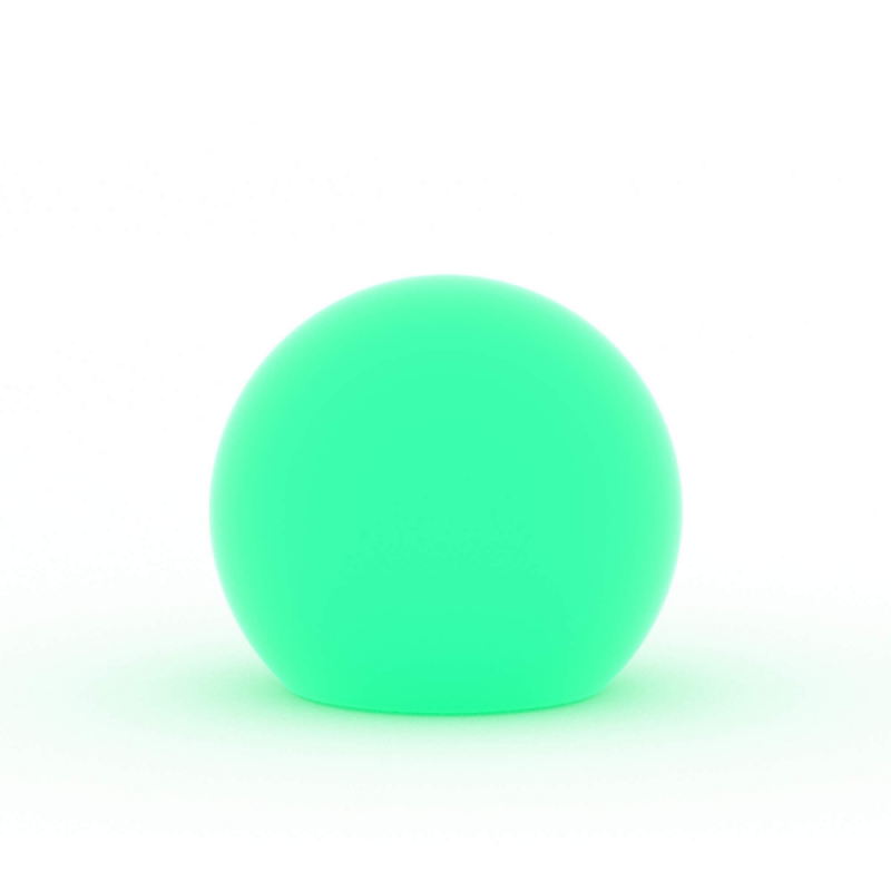 SFERA LUMINOSA GEMINI Ø 50 CON LED MULTICOLOR E BATTERIA SOLARE